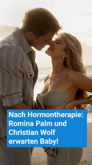 Korrektur! Nach Hormontherapie: Romina Palm und Christian Wolf erwarten Baby!