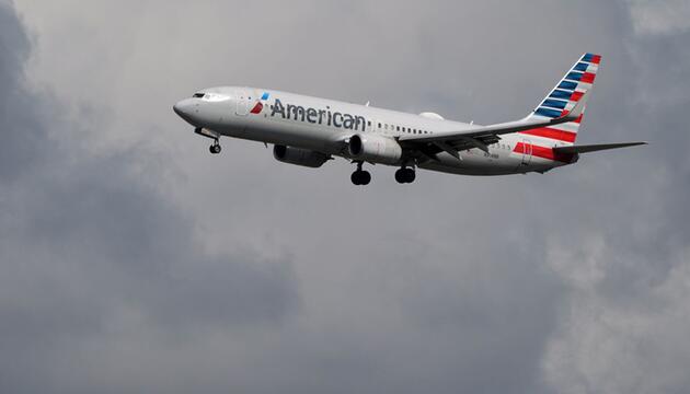 Flugzeug von American Airlines