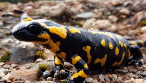Feuersalamander: Hände weg, Abstand halten