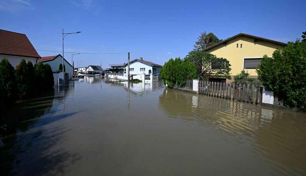 Hochwasser in Österreich