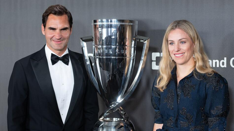 Roger Federer und Angelique Kerber