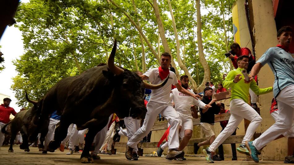 "Sanfermines"-Fest in Pamplona