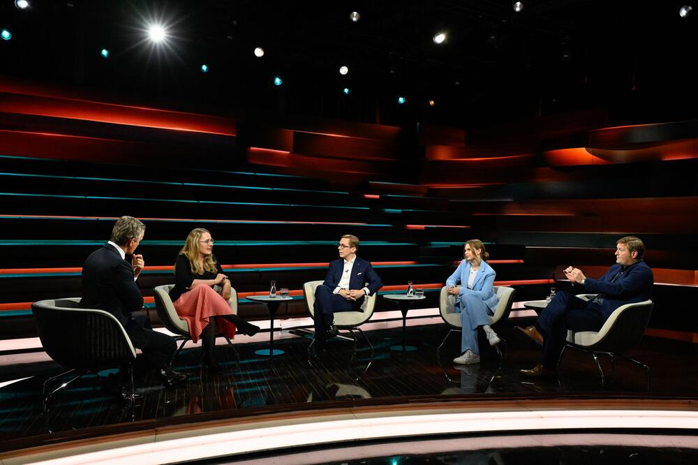 Markus Lanz, Katharina Dröge, Philipp Amthor, Maja Zaubitzer, Michael Bröcker