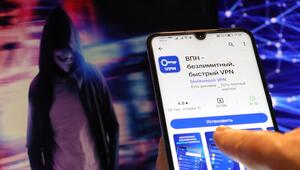 Russische VPN-App auf einem Smartphone 