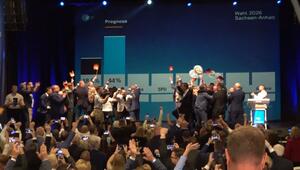AfD-Triumph in Sachsen-Anhalt: So jubeln die Parteimitglieder über das Ergebnis