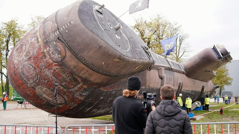 U-Boot U17 wird gedreht