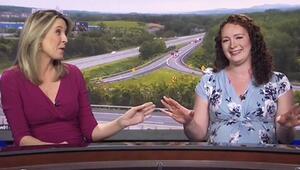 Wehen live im Studio: Hochschwangere US-Journalistin moderiert weiter