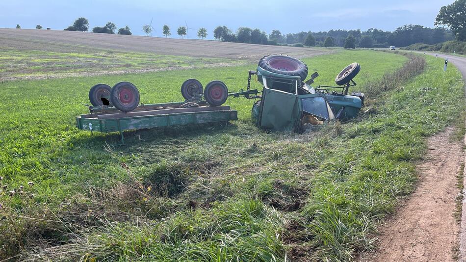 Bei Traktor-Unfällen gibt es besonders oft Tote