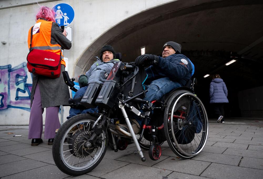 Hilfsaktion für Menschen mit Mobilitätseinschränkungen