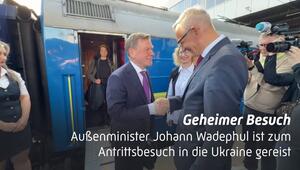 Antrittsbesuch: Bundesaußenminister Wadephul in Kiew