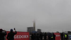 Gesprengt: Alter Schornstein in Westfalen ist Geschichte