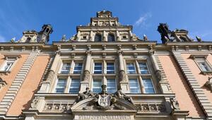 Strafjustizgebäude am Sievekingplatz in Hamburg
