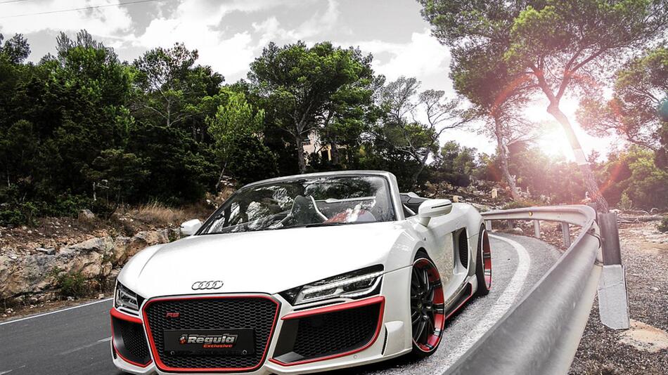 Audi R8 V10 Spyder von Regula Tuning mit mächtig viel Carbon