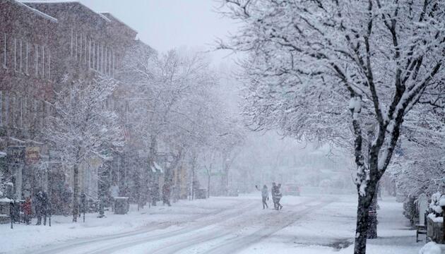 Winterwetter in Vermont
