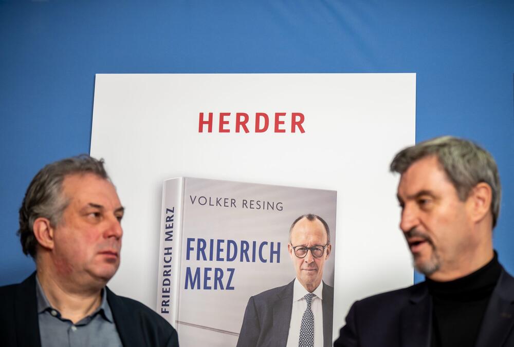 Buchvorstellung "Friedrich Merz. Sein Weg zur Macht"