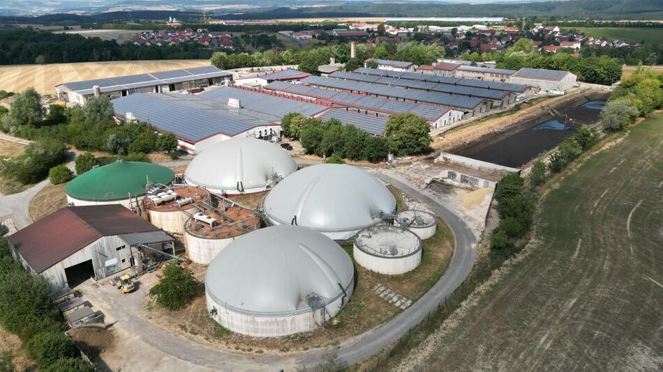 Biogasanlagen in Thüringen