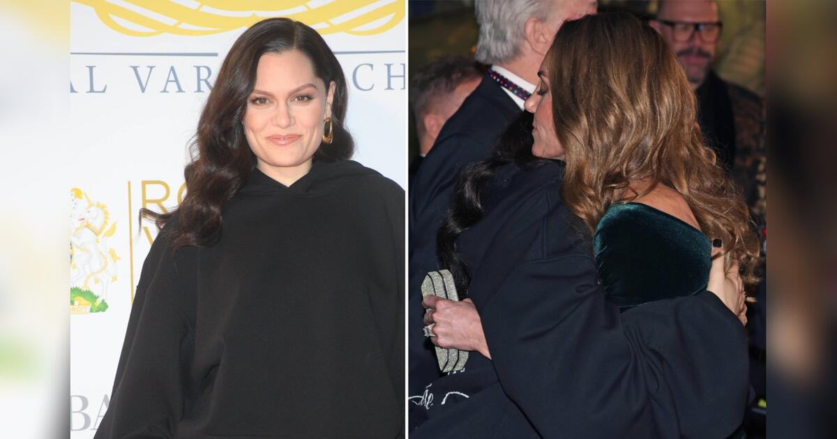Kate Middleton y Jessie J: un abrazo que celebra la resiliencia ante el cáncer.