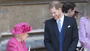 Prinz Harry und seine Großmutter, die 2022 verstorbene Queen Elizabeth II.