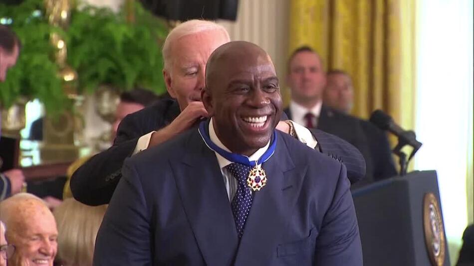 Von "Magic" Johnson bis Anna Wintour: 19 Personen mit "Medal of Freedom" ausgezeichnet