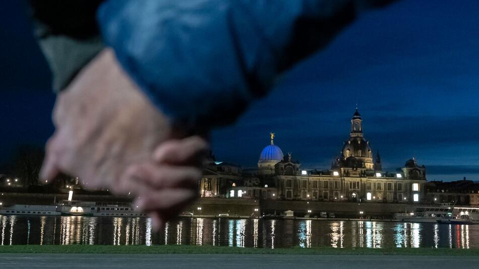 Gedenken an die Zerstörung von Dresden am 13. Februar 1945