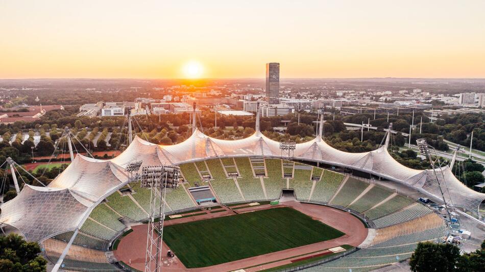 Zeltdach des Olympiastadions in München