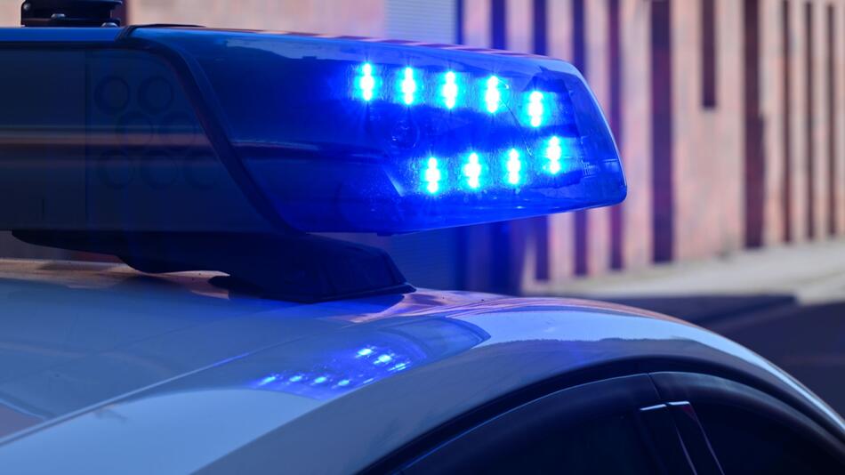 Polizeistreife im Einsatz