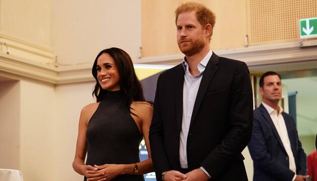 Prinz Harry und Herzogin Meghan haben zusammen gefeiert.