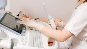 Gynäkologische Ultraschallsonde für die Diagnostik der reproduktiven Gesundheit von Frauen. 
