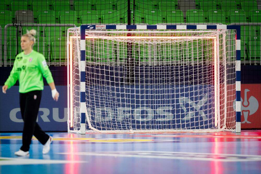 Goal Light Technology im Handball.
