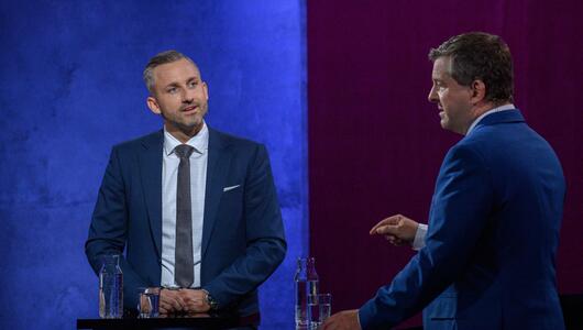 MDR-Wahlarena mit den Spitzenkandidaten zur Landtagswahl