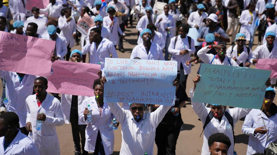 Proteste in Nairobi