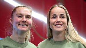 Janina Minge und Giulia Gwinn