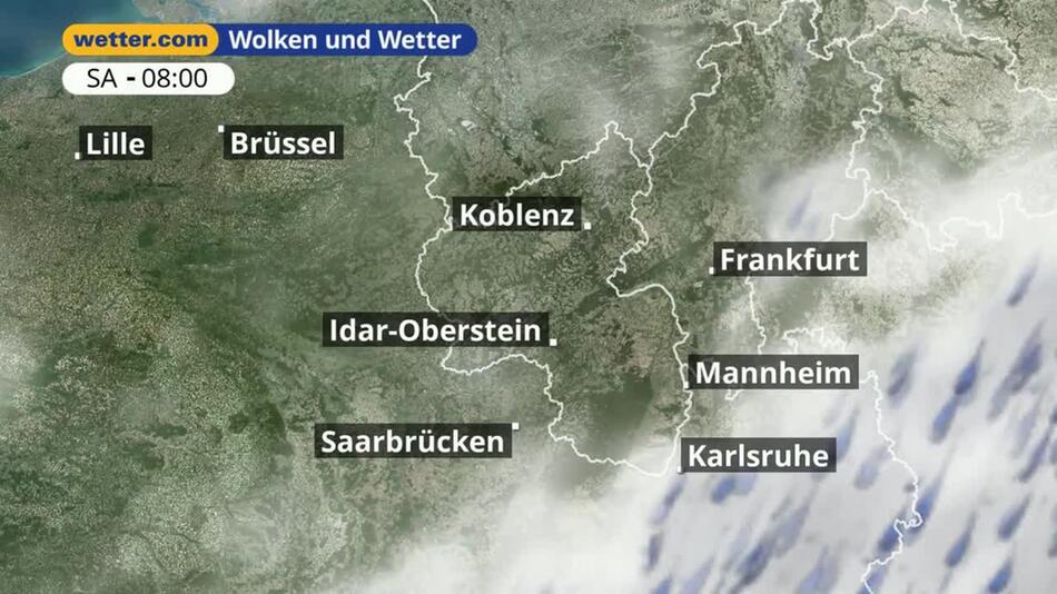 "Rheinland-Pfalz und Saarland: Dein Wetter für Deine Region!"