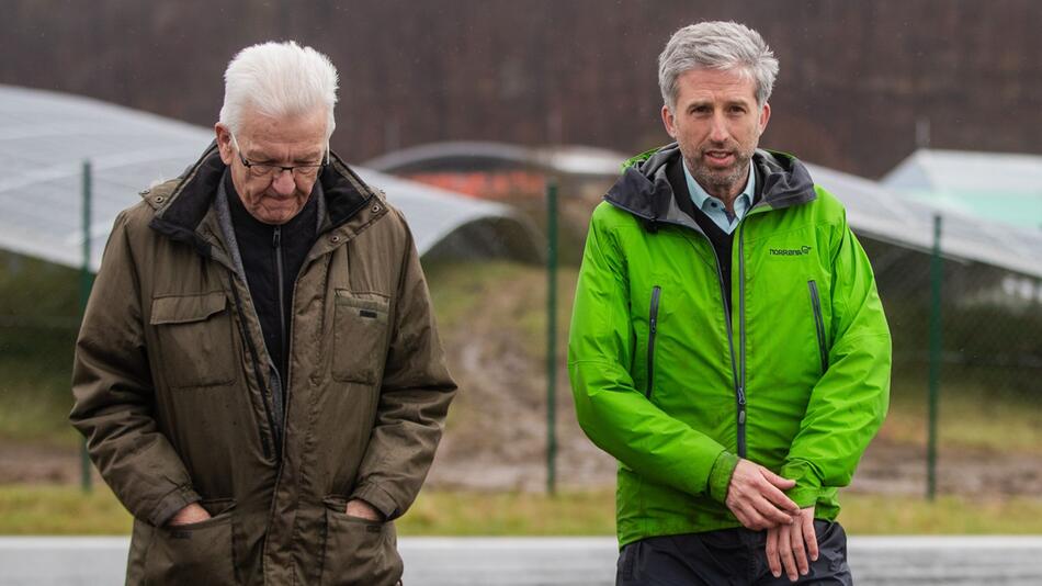 Baden-Württembergs Ministerpräsident Kretschmann in Tübingen