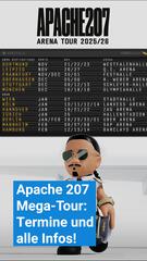 Apache 207: Mega-Tour 2025/26 – Alle Termine und Ticketinfos!