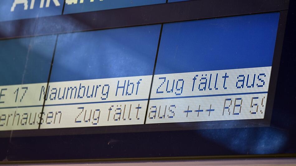 Warnstreik im Bahnverkehr – Erfurt