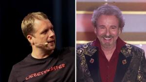 Oliver Pocher (l.) freute sich über seinen prominenten Gast Thomas Gottschalk.