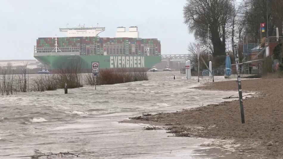 Flut in Hamburg