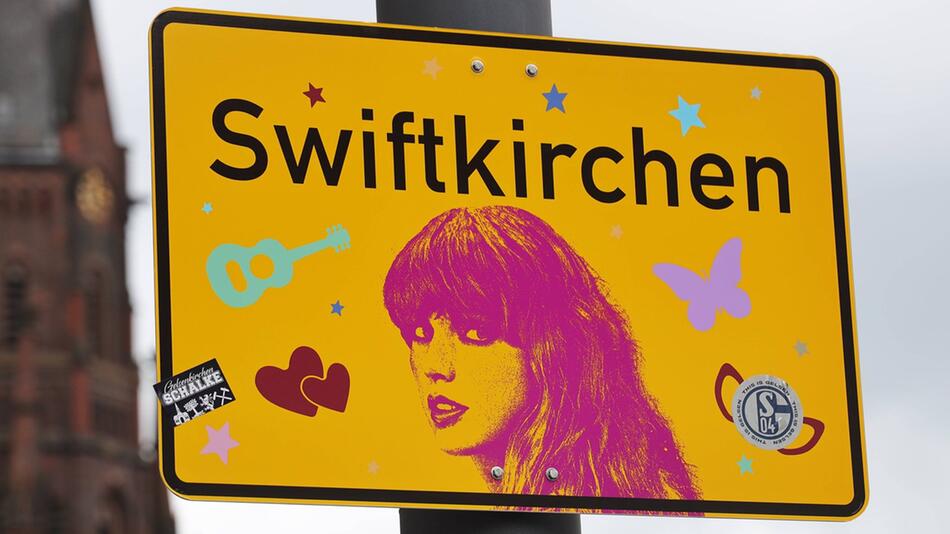 Gelsenkirchen hat sich zu Ehren von Taylor Swift kurzfristig in "Swiftkirchen" umbenannt.