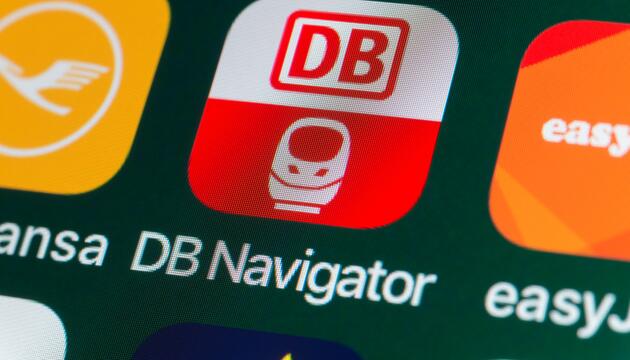 DB-App am Handy