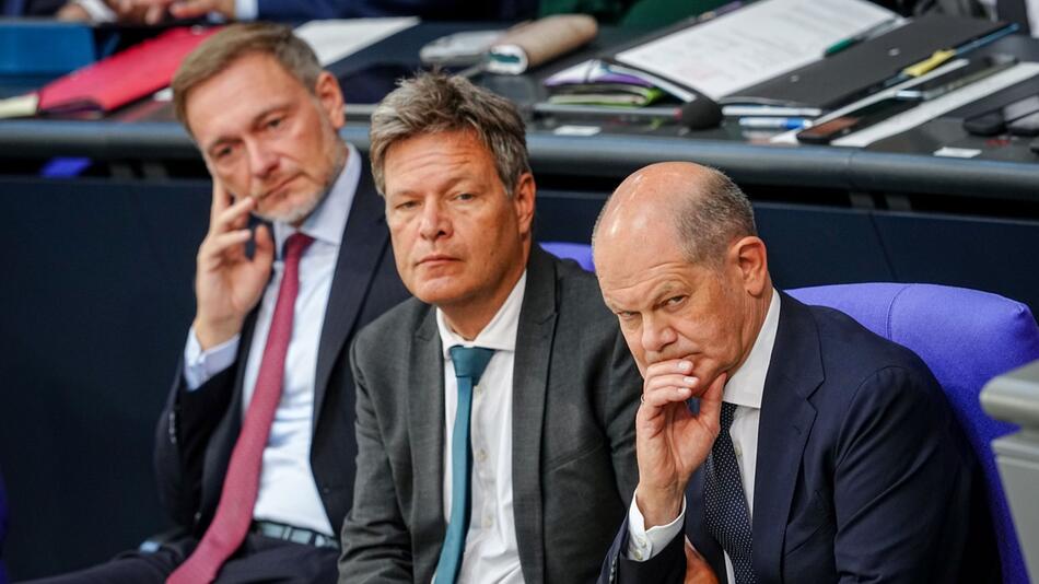 Scholz, Lindner und Habeck