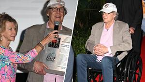 Ehefrau Jayni Chase unterstützte ihren Mann bei der Doku-Premiere.