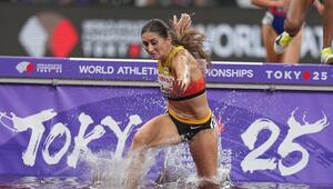Gesa Krause stürzte im WM-Finale über 3000 Meter Hindernis.