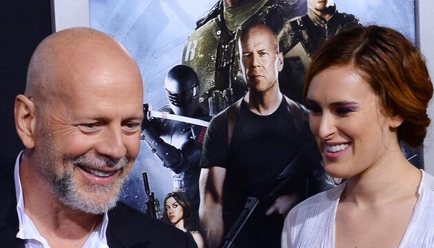 Rumer Willis und Bruce Willis bei einem gemeinsamen Auftritt 2013.