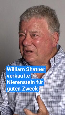 William Shatner verkaufte Nierenstein