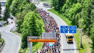 Demonstration und Totalsperre auf Brennerautobahn