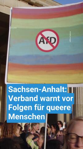 Nach AfD-Wahlerfolgt: Queere Community in Sorge