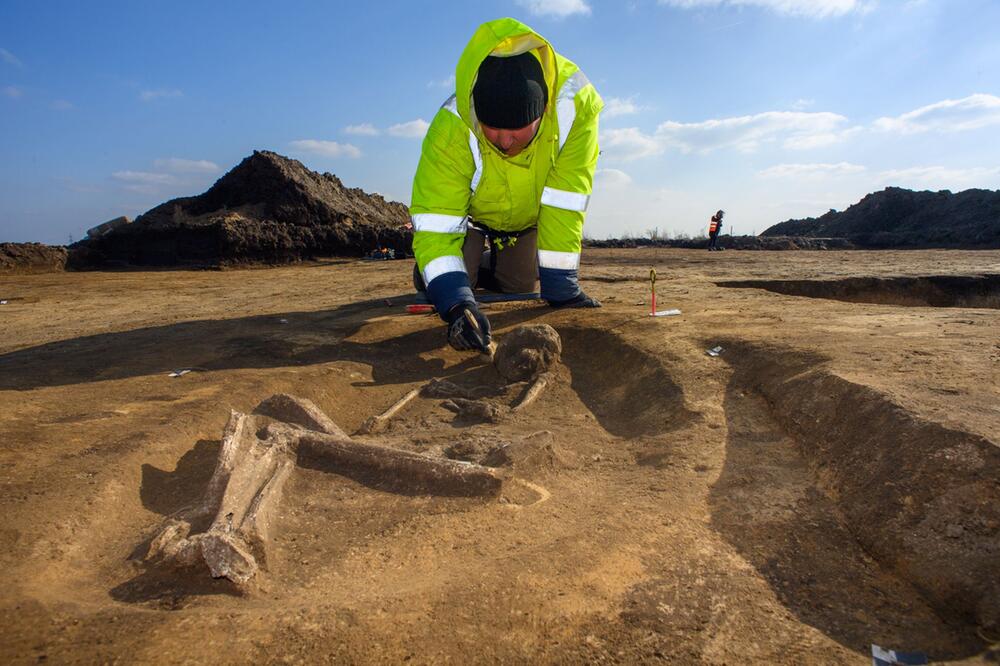 Archäologischen Funde auf dem zukünftigen Intel-Gelände