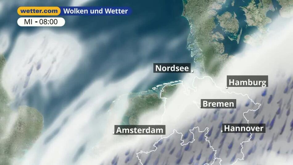 "Nordsee: Dein Wetter für Deine Region!"