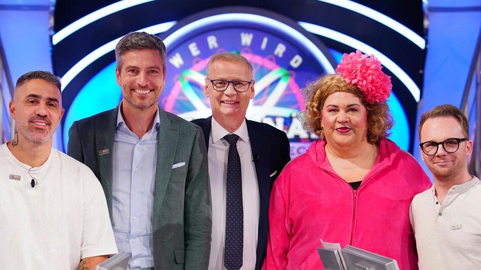 Bushido, Ingo Zamperoni, Cindy aus Marzahn und Ralf Schmitz sind im Promi-Special von "Wer wird ...